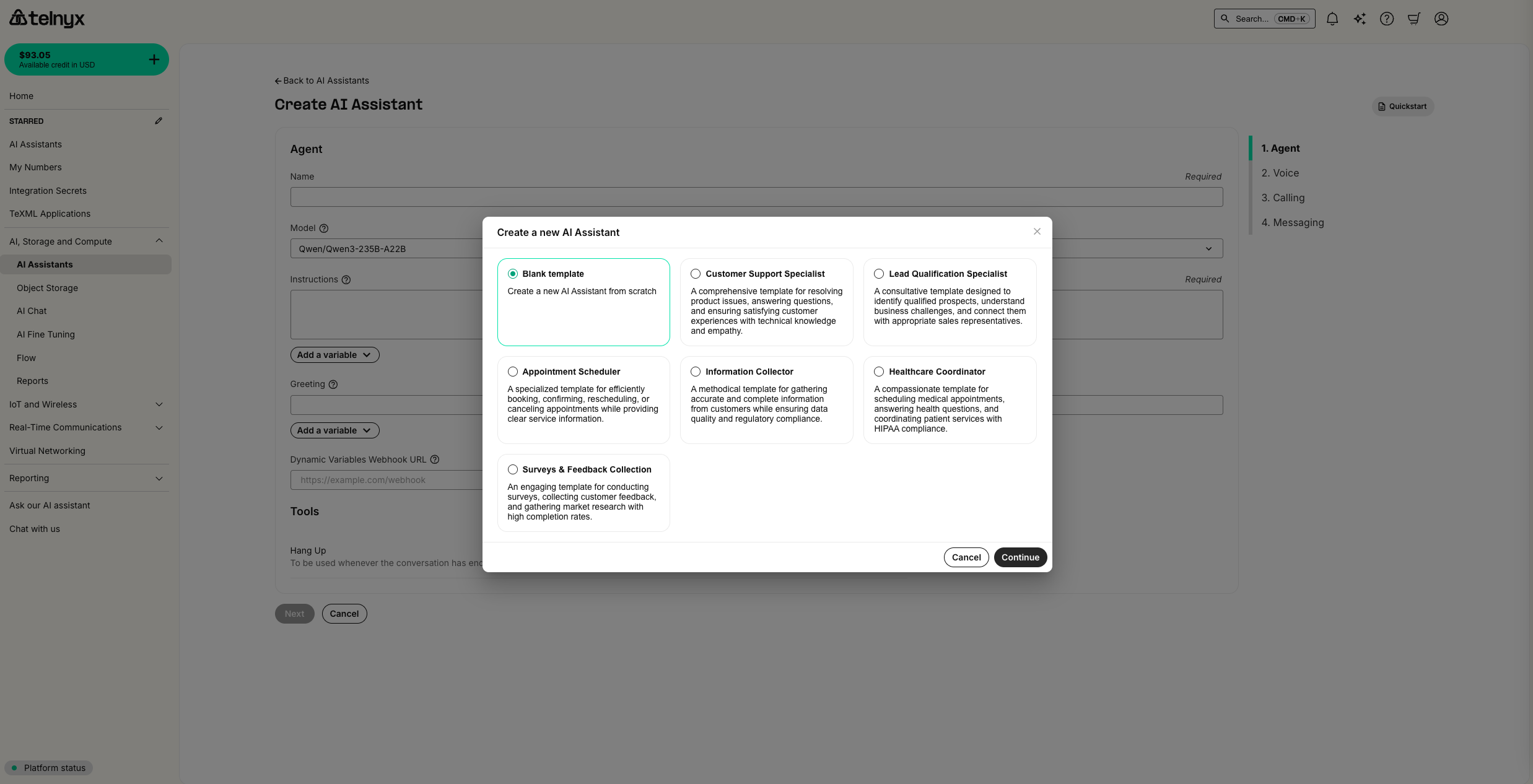 AI Assistant Portal Templates